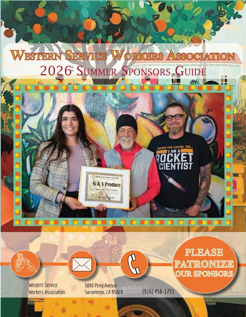 Image of publication: "Western Service Workers Association 2026 Summer Sponsors Guide."